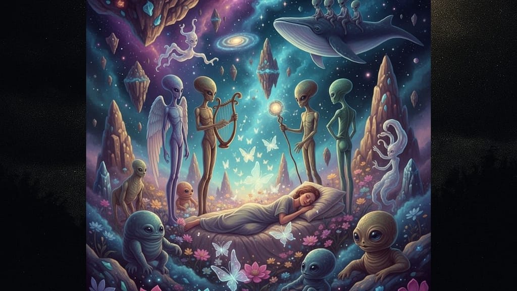 Dreaming about aliens