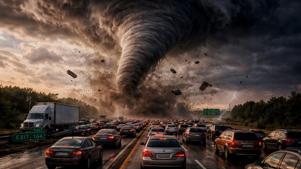 Tornado dream meaning