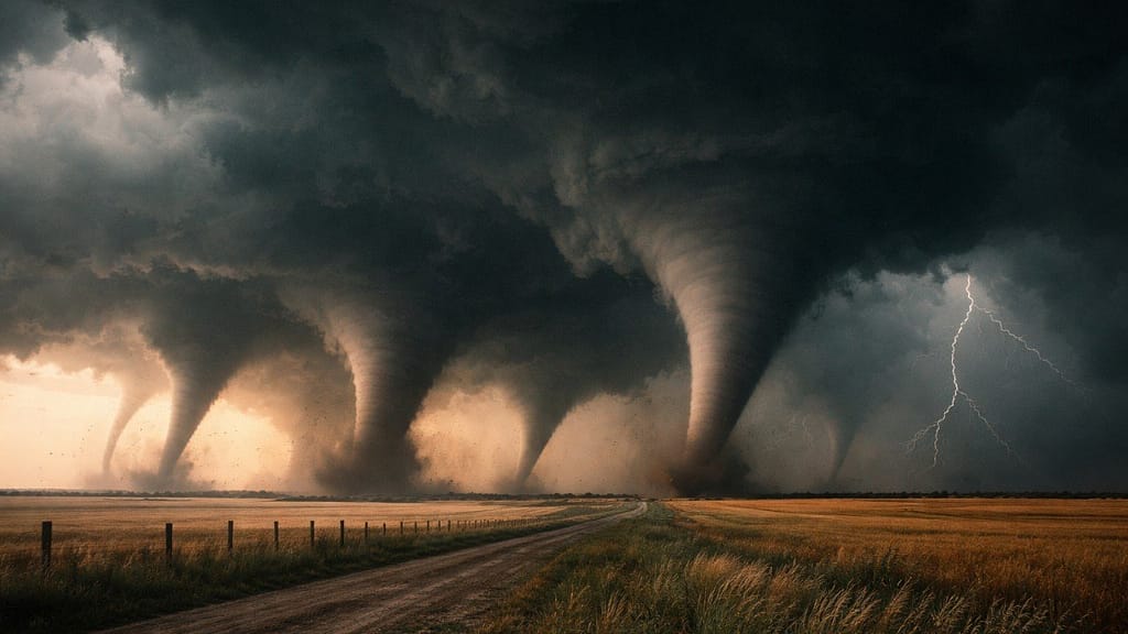 Tornadoes on the horizon